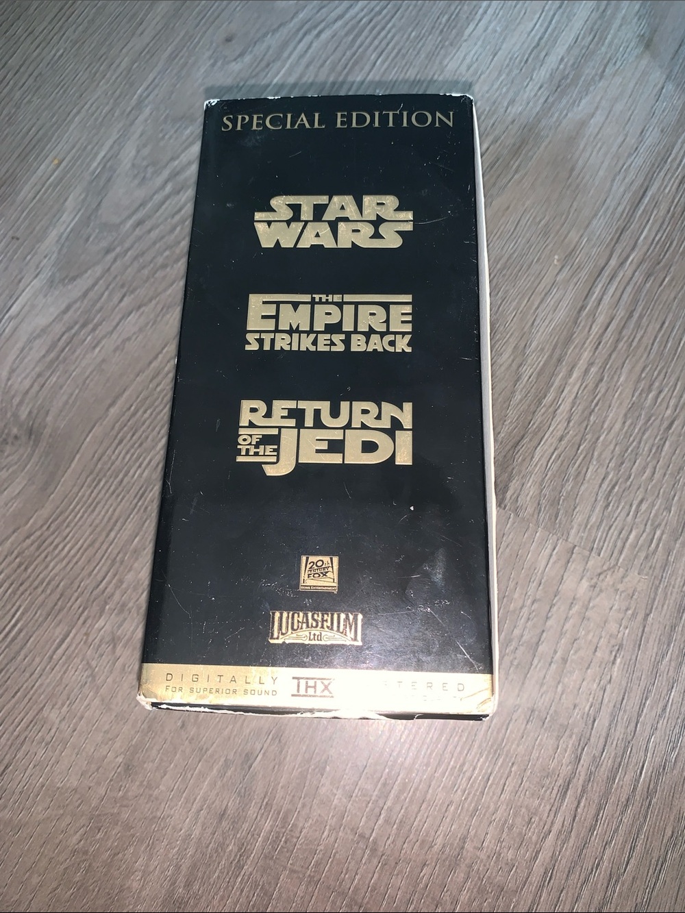 Star Wars Special Edition Trilogy Box Set - Gold & Black